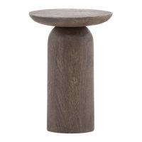 Lorin Acacia Wood End Table by Hokku Designs