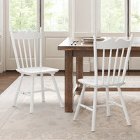 Daisy Solid Wood Side Chairs by August Grove