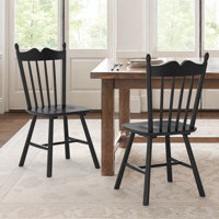 Daisy Solid Wood Side Chairs by August Grove