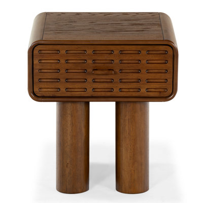 Torricelli 1 Drawer Wood Nightstand by Corrigan Studio