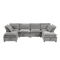 Brodrick 124.4" Sectional Modular Sofa by Latitude Run