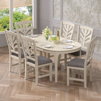 Vicktor Solid Wood Dining Table Set For 4, Breakfast Nook Table Set, With Kitchen Table And Upholstered Chairs, Space-Saving Dinette Set, Kitchen Tabl by Wildon Home