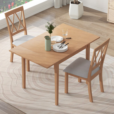 5 - Piece Extendable Dining Table with Chairs by Gracie Oaks