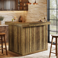 Home Corner Bar Cabinet,L-Shaped Liquor Bar Table
