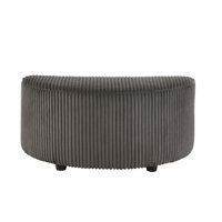 Doniphan Wale Corduroy Crescent Moon Ottoman by Willa Arlo Interiors