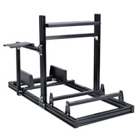 Professional Racing Sim Cockpit Fit Logitech G923 G920 G29 Thrustmaster by Inbox Zero