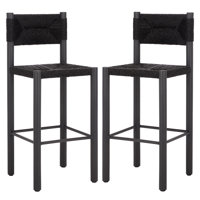 Indie Rattan Weaving Outdoor Barstool