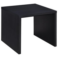 Gehl Engineered Wood Square Side End Table Black by Hokku Designs