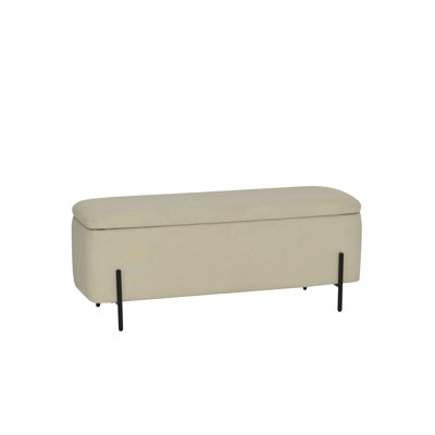 MacLaren Upholstered Storage Bench by Latitude Run