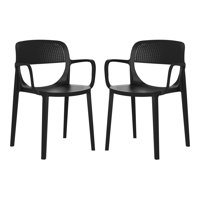 Outdoor Stacking Dining Armchair by George Oliver
