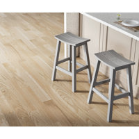 Bar Stools Set Of 2, All-weather Outdoor Counter Stool, 400 Lbs Weight Support, Easy To Clean And Care, For Bar, Kitchen Counter, And Patio by Red Barrel Studio