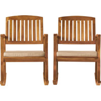 Broadfoot Rocking Chair with Cushion by Red Barrel Studio