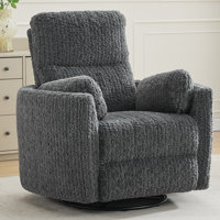Power Recliner Glider Chair With Type-c Port For Living Room