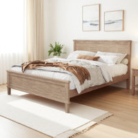 Bed Frame Platform with Headboard