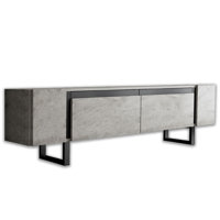 Metal Legs Unique TV Stand For Tvs Up To 78