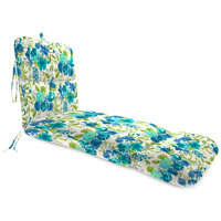 74" x 22" Outdoor Chaise Lounge Cushion with Ties and Loop by Red Barrel Studio