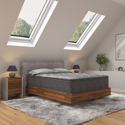 13" Quilted Eurotop Hybrid Plush Mattress by Alwyn Home