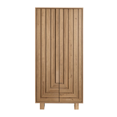 Two-Door Tall Shoe Cabinet by Hokku Designs