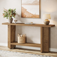 59-Inch Long Farmhouse Console Table by Union Rustic