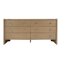Mallory 6-Drawer Rounded Back Dresser by Joss & Main