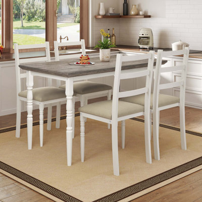 5 Pieces Dining Table Set by Charlton Home