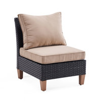 Patio garden 1 Seater Armless sofa by Latitude Run