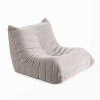 Armless Bean Bag Chair & Lounger Fireside Foam Chair by Trule