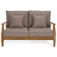 Clairmont Teakwood Patio Loveseat by Birch Lane
