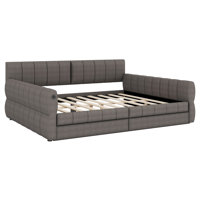 Queen Size Day Bed With USB And 2 Drawers by Hokku Designs