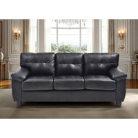 Rimouski Faux Leather 3pc Living Room Set by Latitude Run