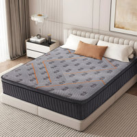 Medium Cooling Gel Meomory Foam Hybrid Mattress by Alwyn Home
