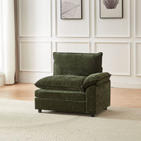 Chenille Upholstered Sofa Armrest: Ergonomic Design, Stylish & Easy To Install by Ebern Designs
