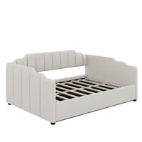 Full Size Upholstered Daybed With Underneath Storage by Latitude Run