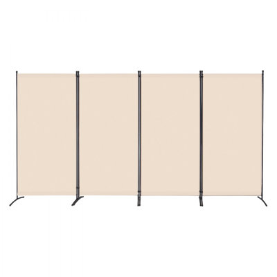 Room Divider, 4 Panel Room Divider, Folding Privacy Screen and Portable Partition Divider for Room Separation, Freestanding Room Partitions for Office by Ebern Designs