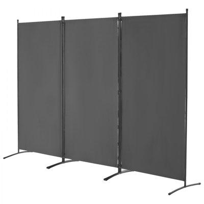 Room Divider, 4 Panel Room Divider, Folding Privacy Screen and Portable Partition Divider for Room Separation, Freestanding Room Partitions for Office by Ebern Designs