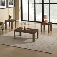 Romina 3pcs Coffee, Accent, End Table by Ebern Designs