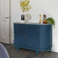 Richard Wooden Sideboard with 4 Doors & Shelves by Winston Porter