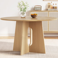 Abishan 47" Round Dining Table by Ivy Bronx