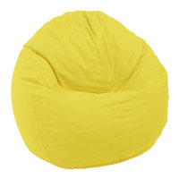 Classic Bean Bag Chair with Polystyrene Beads Cotton Durable Cover Soft Beanbags for Teens and Kids by Trule