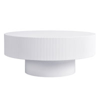 Easy Assembly Round Coffee Table by Orren Ellis