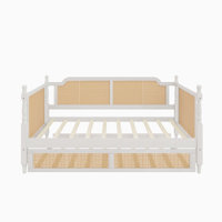 Upholstered Smart LED Bed Frame With Adjustable Height Headboard,No Box Spring Needed,Easy Assembly by Bay Isle Home
