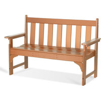 Outdoor Bench, Hdpe Patio Bench by Latitude Run