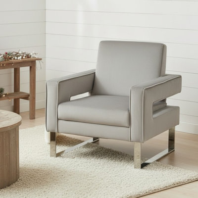 Morden Velvet Accent Chair Set of 2 by Latitude Run