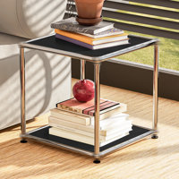 Modern Modular Storage Cabinet Metal Organizer For Living Room And Home Office by Ivy Bronx