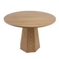 39" Round Pedestal Dining Table by George Oliver