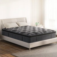 Herren 10"/12" Medium Euro Top Hybrid Mattress in a Box with Memory Foam and Pocket Springs for Motion Isolation by Alwyn Home