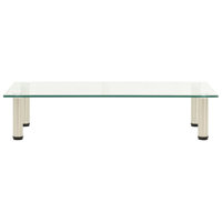 vidaXL TV Stand Entertainment Center HiFi Media Unit Furniture Tempered Glass by VidaXL