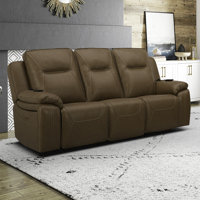 Arturo Fromm Power Sofa w/ Heating & Massage by Hokku Designs