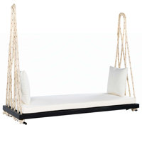Charming Hanging Porch Swing Chair for Relaxation and Enjoyment by Millwood Pines