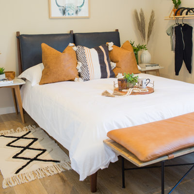 Truro Queen Bed Headboard Cushion Set by Hokku Designs